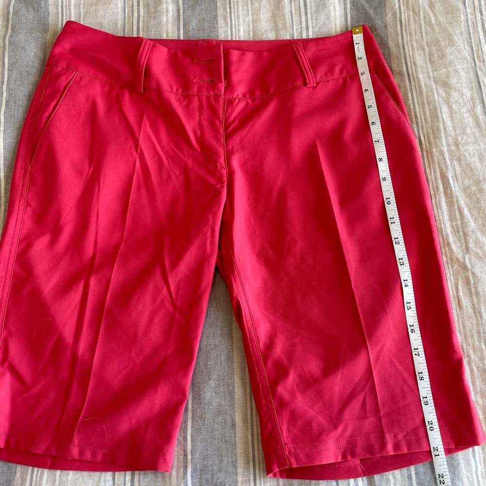 adidas climalite Women's Hot Pink Bermuda Shorts